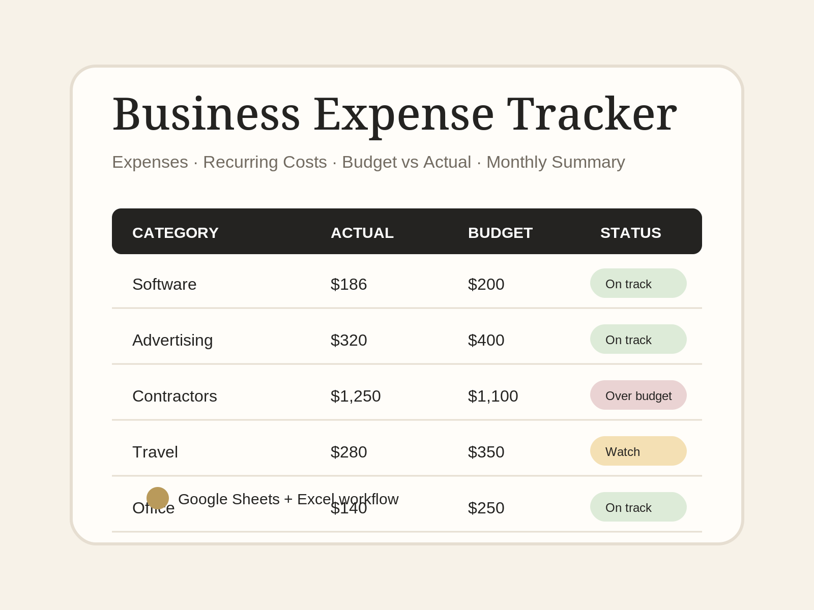 Business Expense Tracker preview
