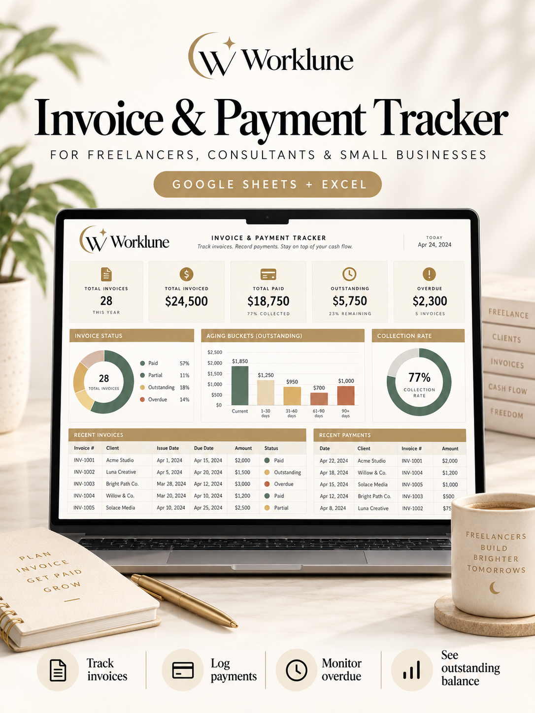 Invoice & Payment Tracker preview